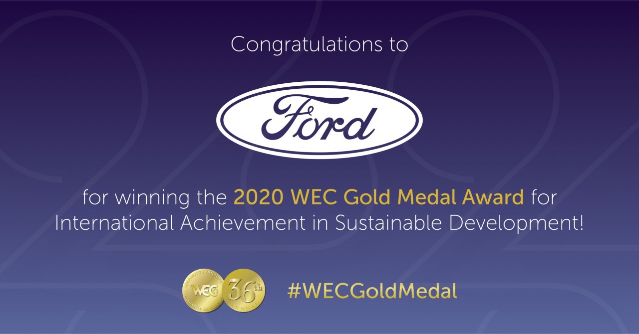 Ford wins Gold for Sustainable Development