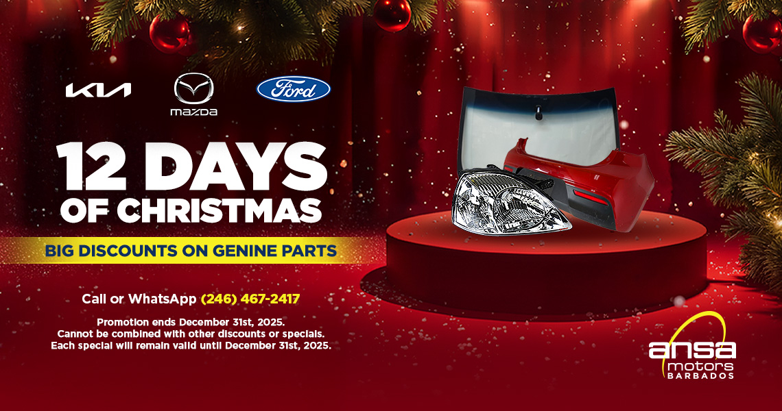 Parts Department: 12 Days of Christmas