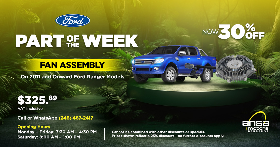 Part of the Week: Ford Ranger Fan Assembly