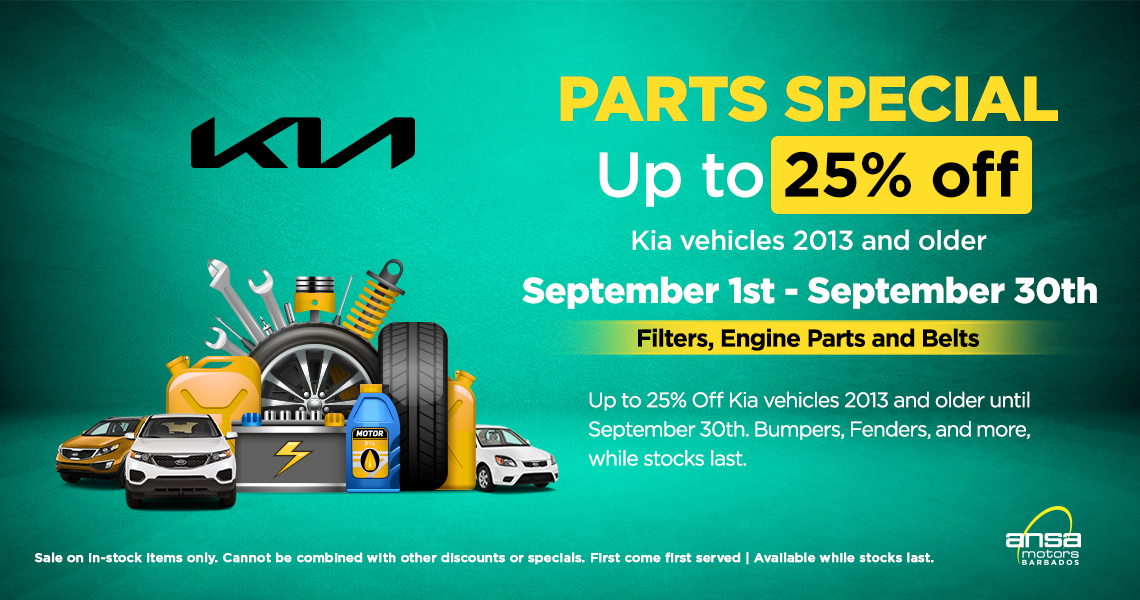 KIA Parts Special
